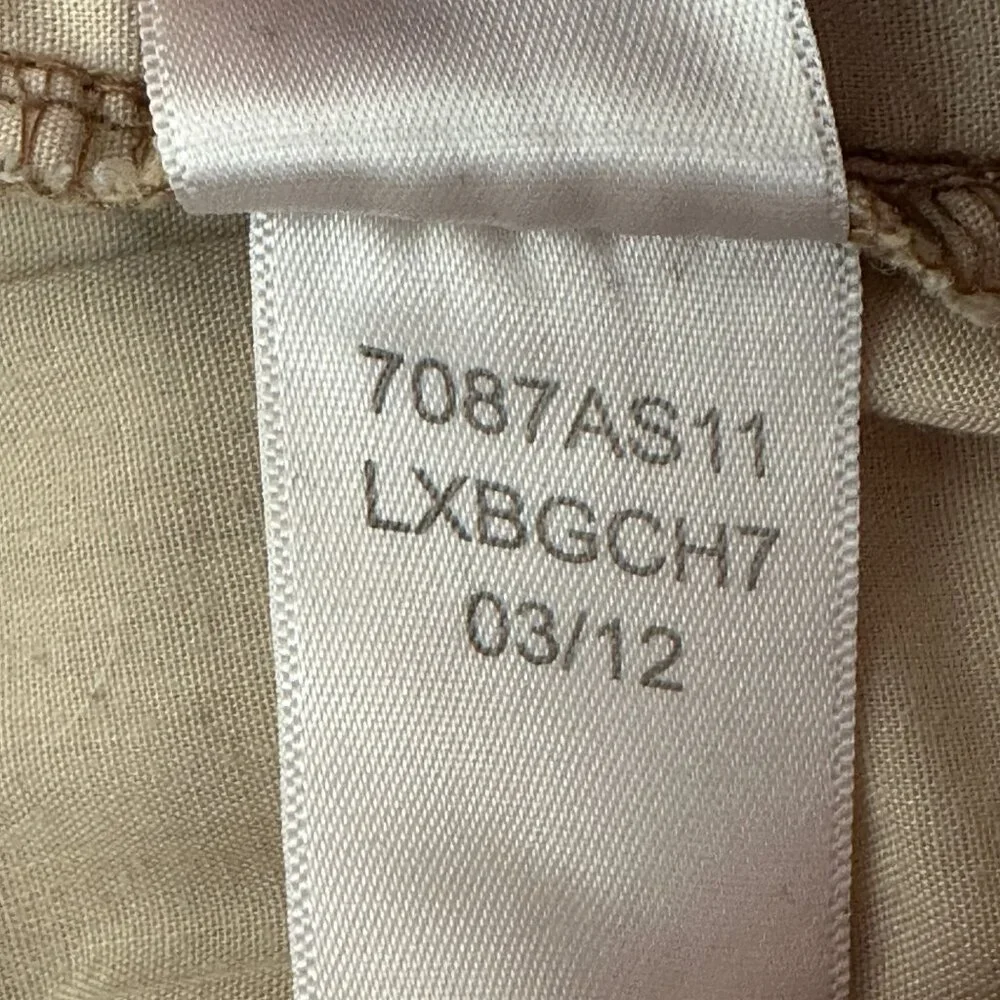 Aeropostale Mens Cargo Shorts Size 32 Khaki‎ Tan Multi Pocket Cotton Gorpcore